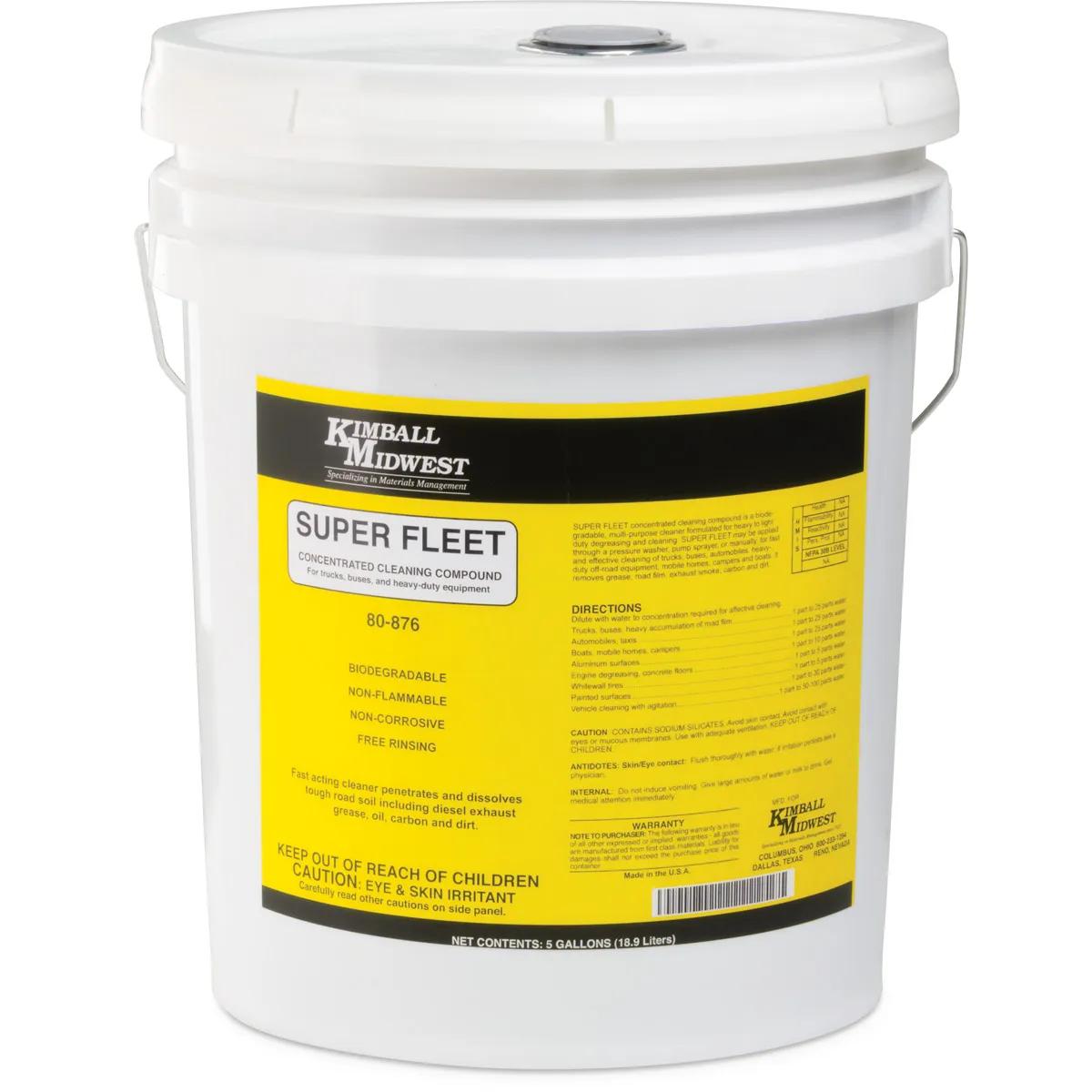 Super Fleet Concentrated Cleaner - 5 gal Bottle