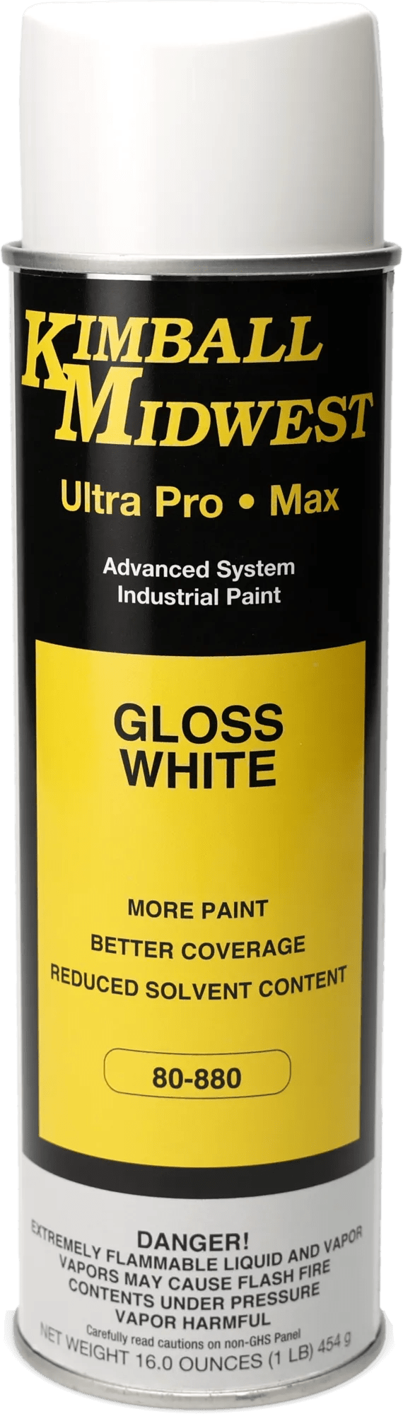 Gloss White Ultra Pro•Max Oil-Based Enamel Spray Paint - 20 oz. Can
