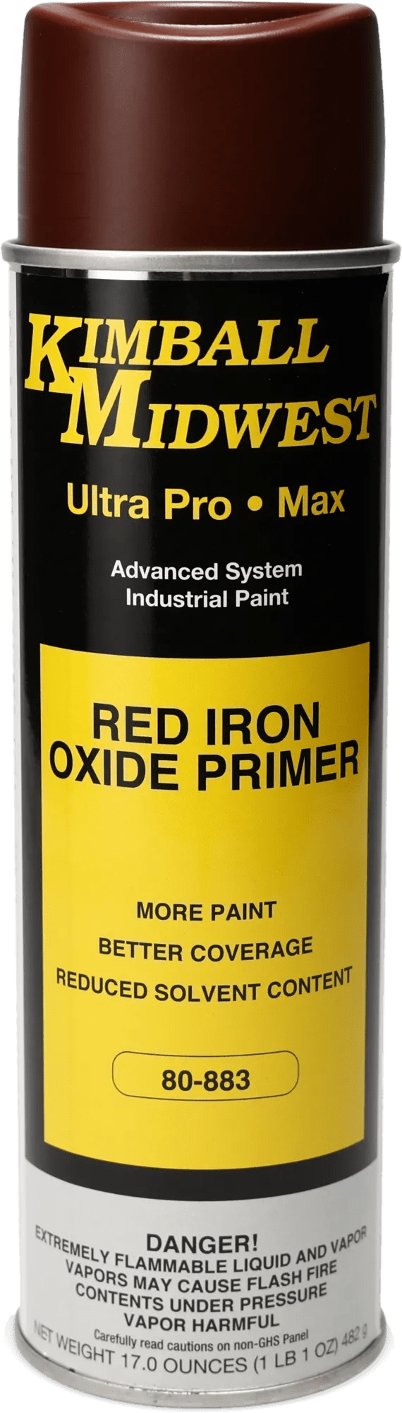 Red Oxide Ultra Pro-Max Oil-Based Primer - 20 oz. Can - 12 Pack