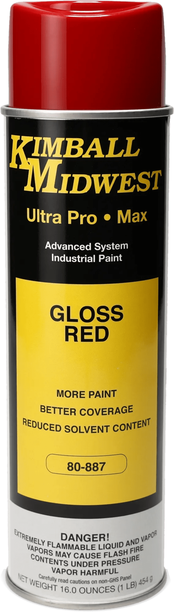 Gloss Red Ultra Pro•Max Oil-Based Enamel Spray Paint - 20 oz. Can