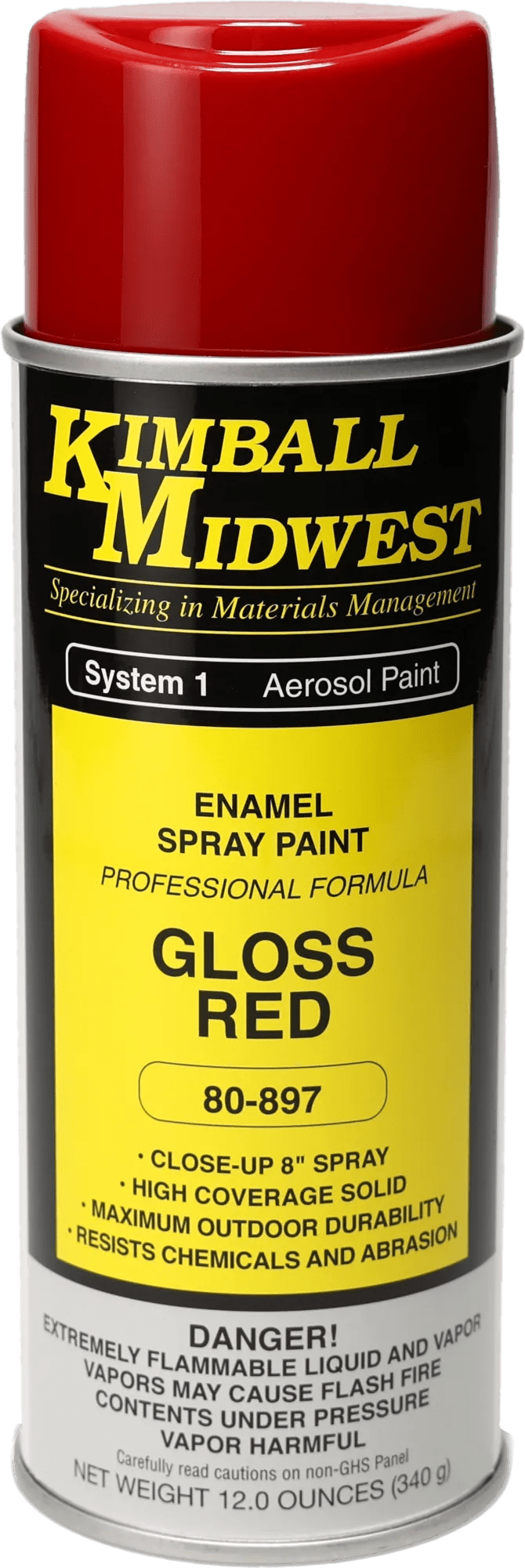 Gloss Red All-Purpose Enamel Spray Paint - 16 oz. Can