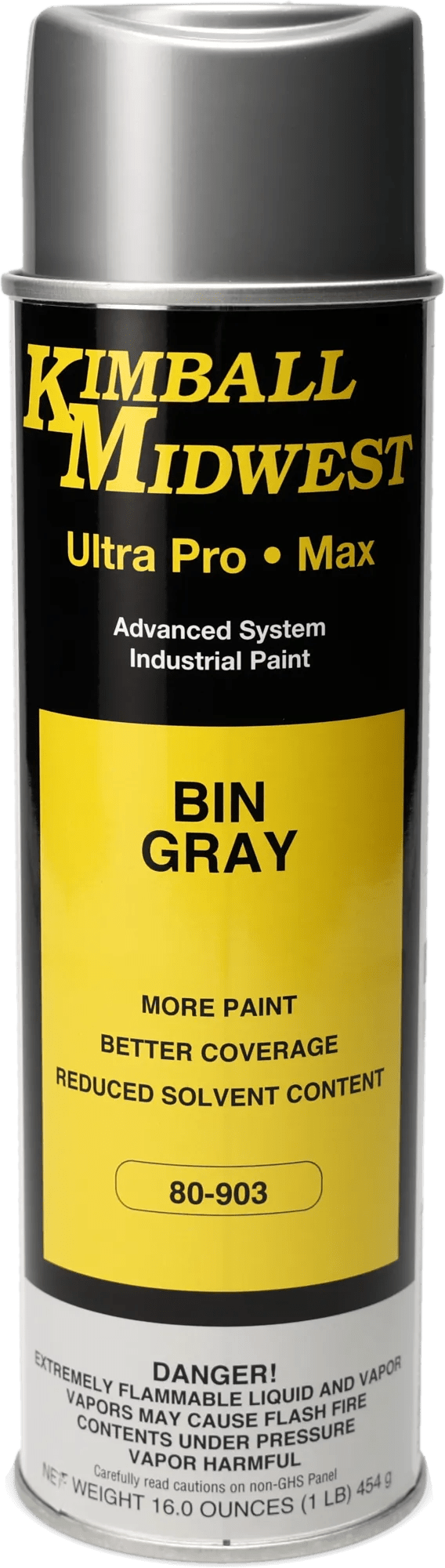 Bin Gray Ultra Pro•Max Oil-Based Enamel Spray Paint - 20 oz. Can