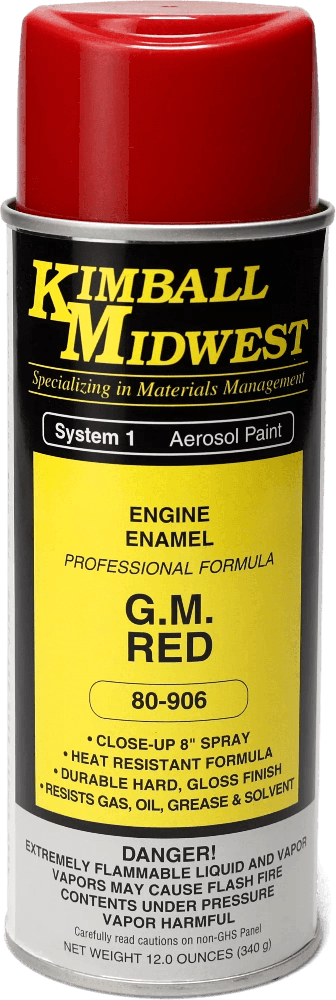 GC Red Engine Oil-Based Enamel Spray Paint