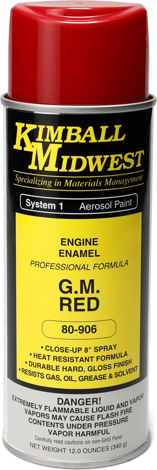 GC Red Engine Oil-Based Enamel Spray Paint - Case