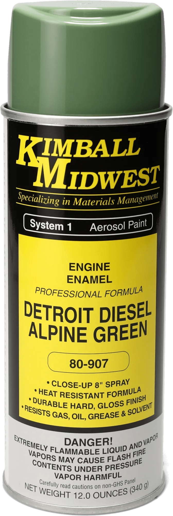 DD Green Engine Oil-Based Enamel Spray Paint