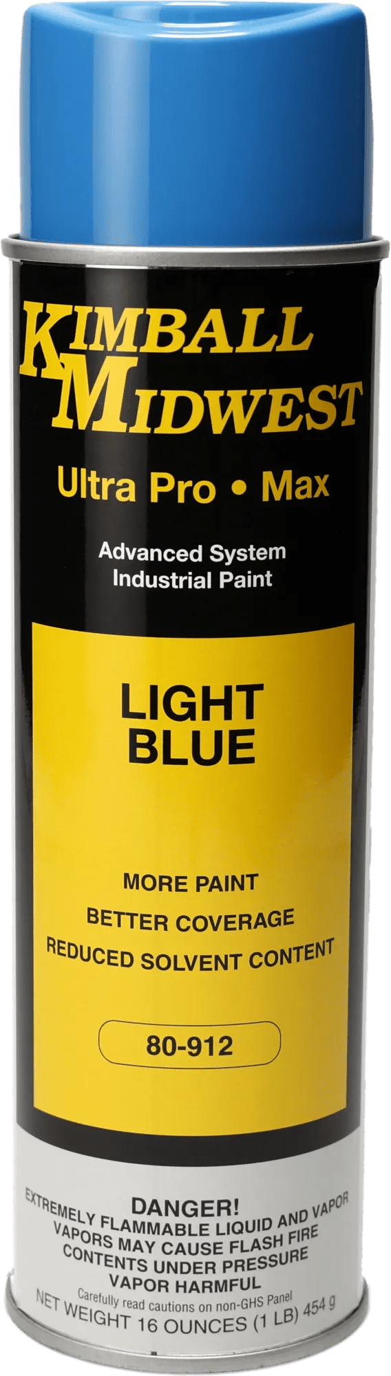 Light Blue Ultra Pro•Max Oil-Based Enamel Spray Paint - 20 oz. Can - 12 Pack
