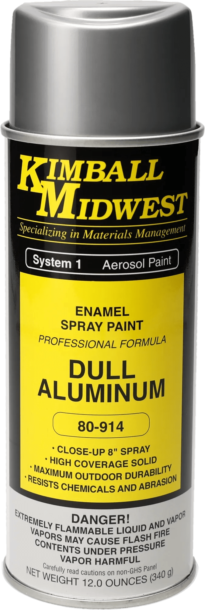 Dull Aluminum All-Purpose Enamel Spray Paint - 16 oz. Can - 12 Pack