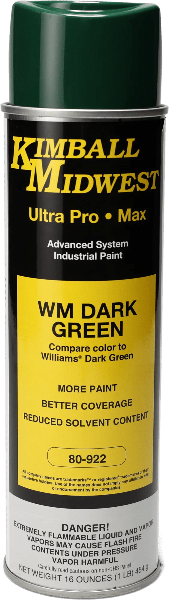 WM Dark Green Ultra Pro•Max Oil-Based Enamel Spray Paint - 20 oz. Can