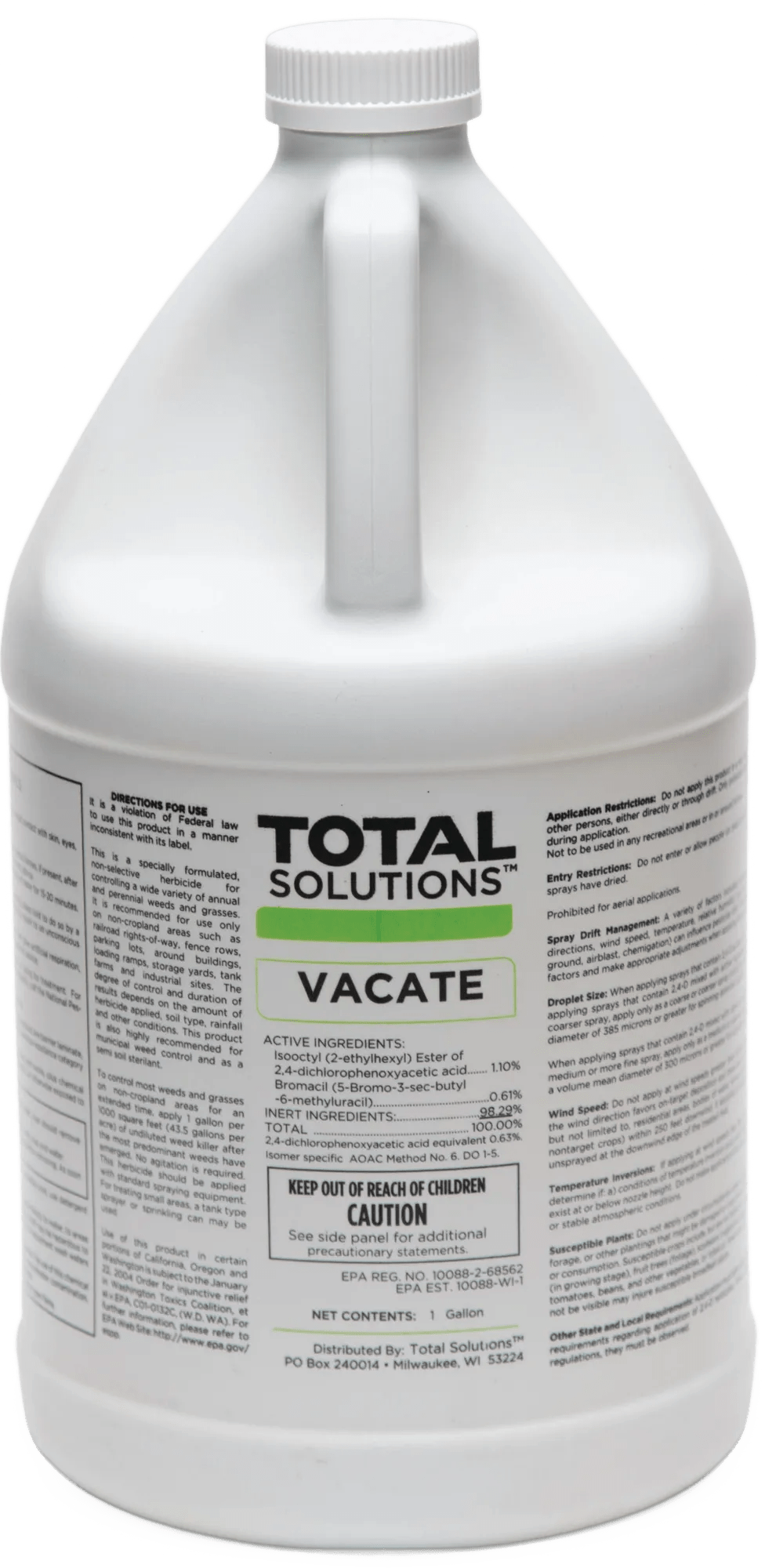 Vacate™ Non-Selective Total-Kill Herbicide - 1 gal