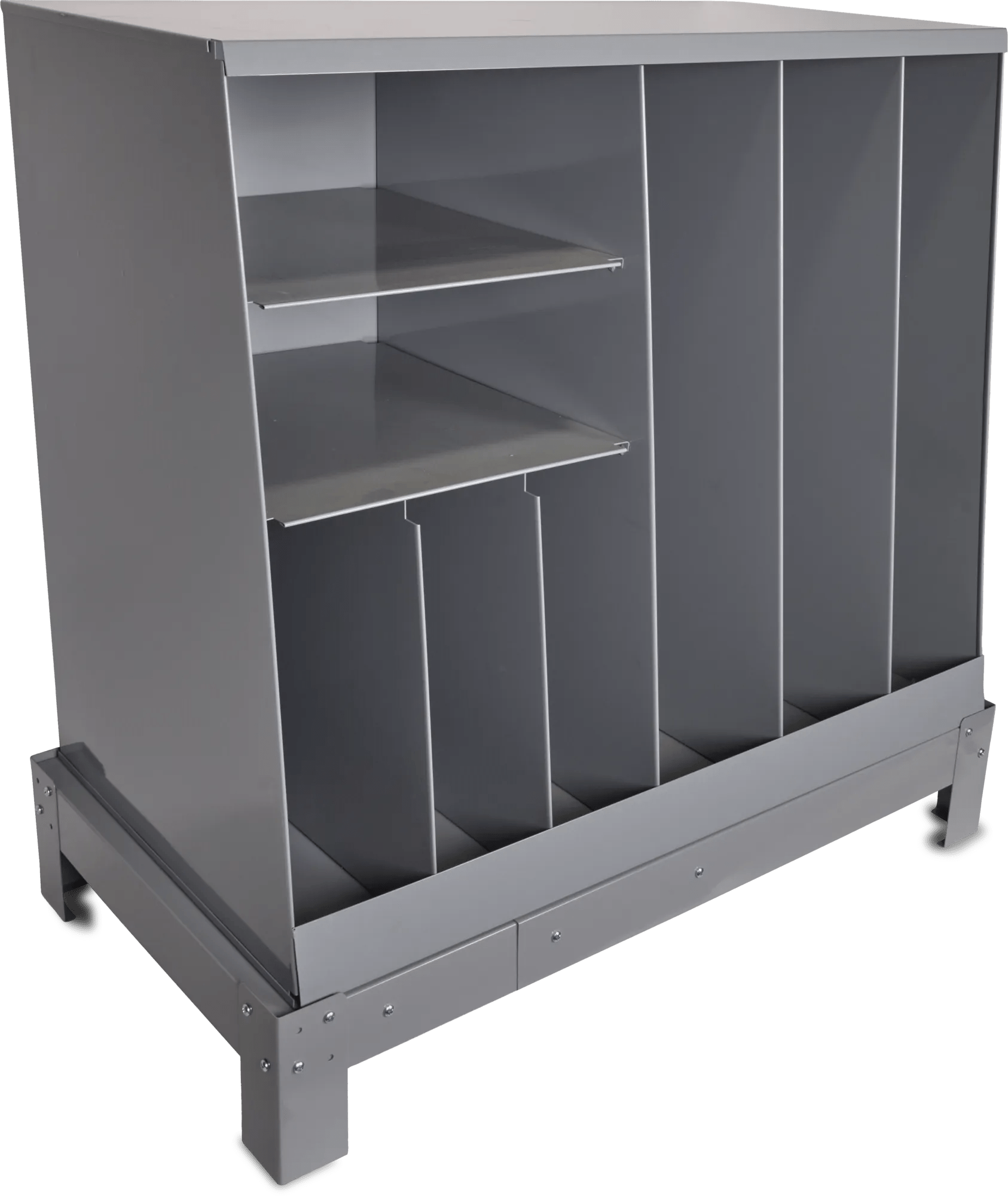 8 Compartment Hydraulic Hose Cabinet with Stand