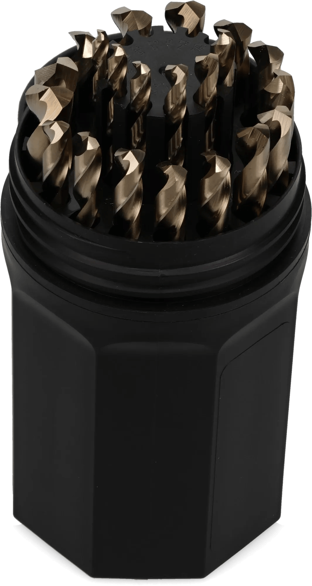 21 Piece SP Hex Shank Cobalt Drill Bit Set (3/16" - 1/2")