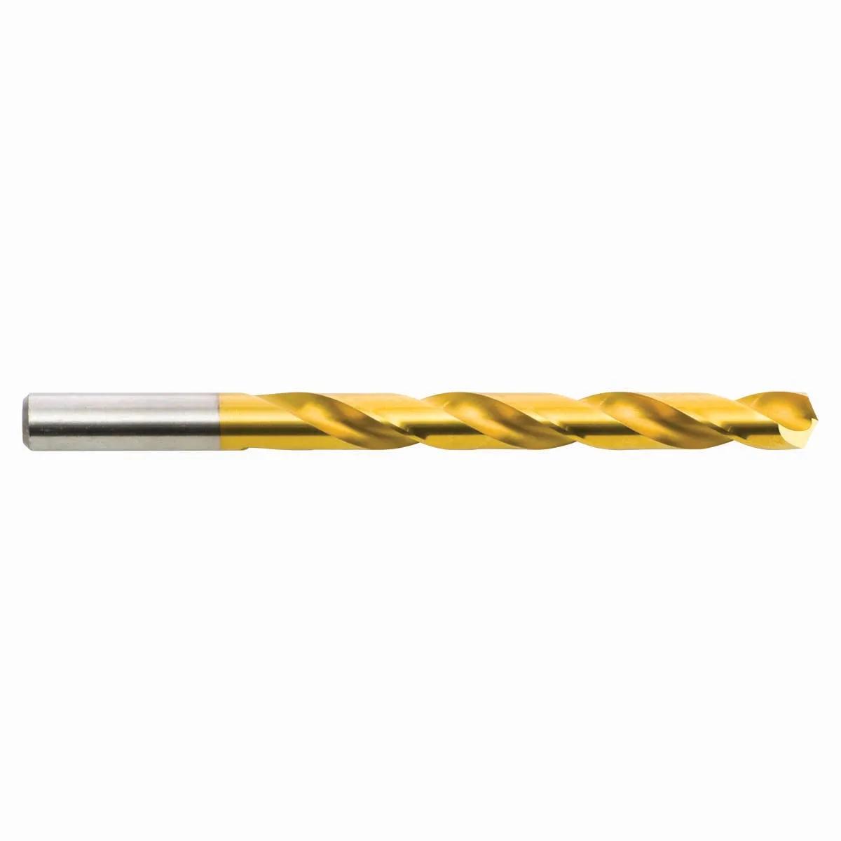 15/32" Super Primalloy® TiN Coated Jobber Length Drill Bit