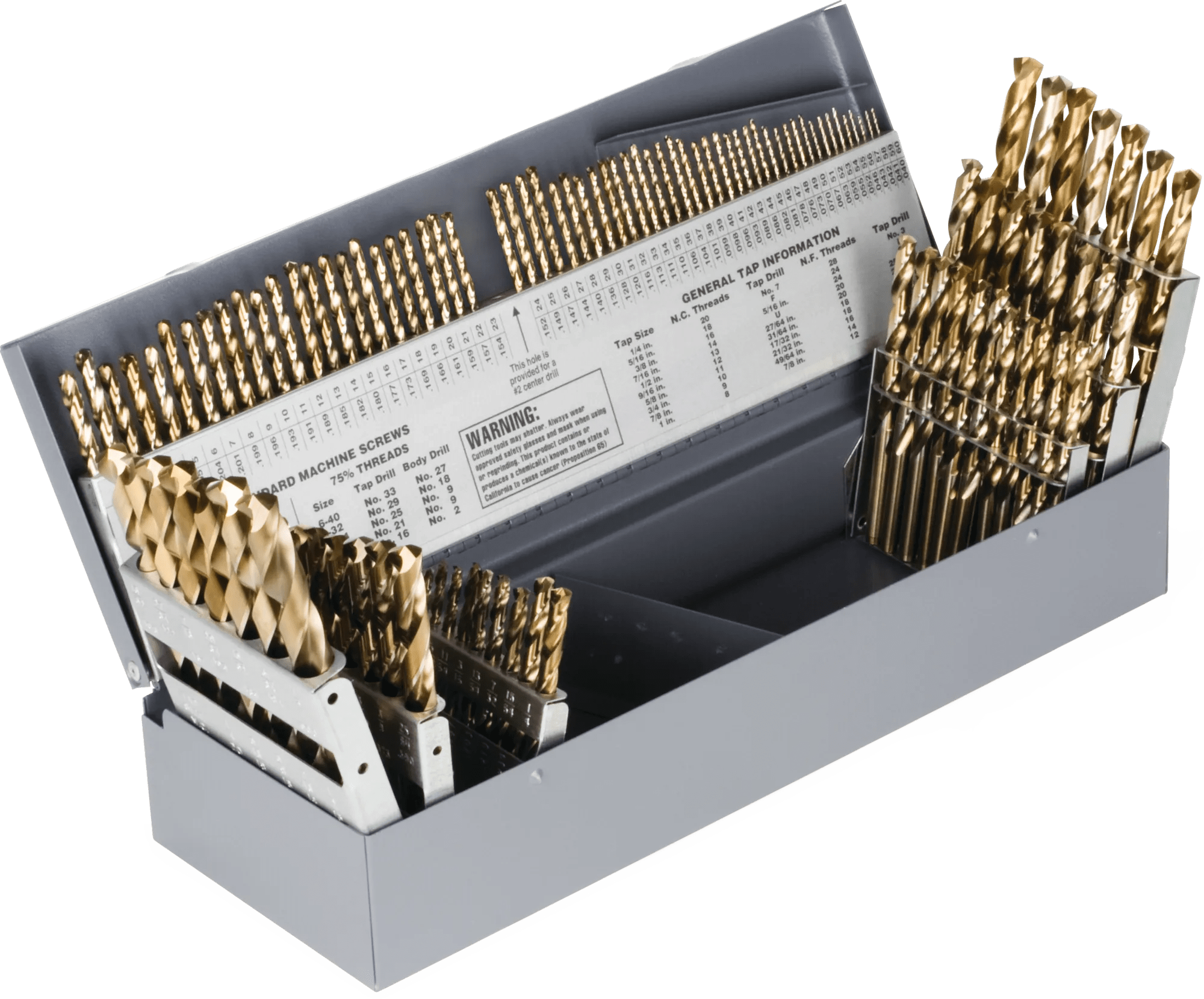 115 Piece Super Primalloy® Cobalt Ultimate Index Drill Bit Set