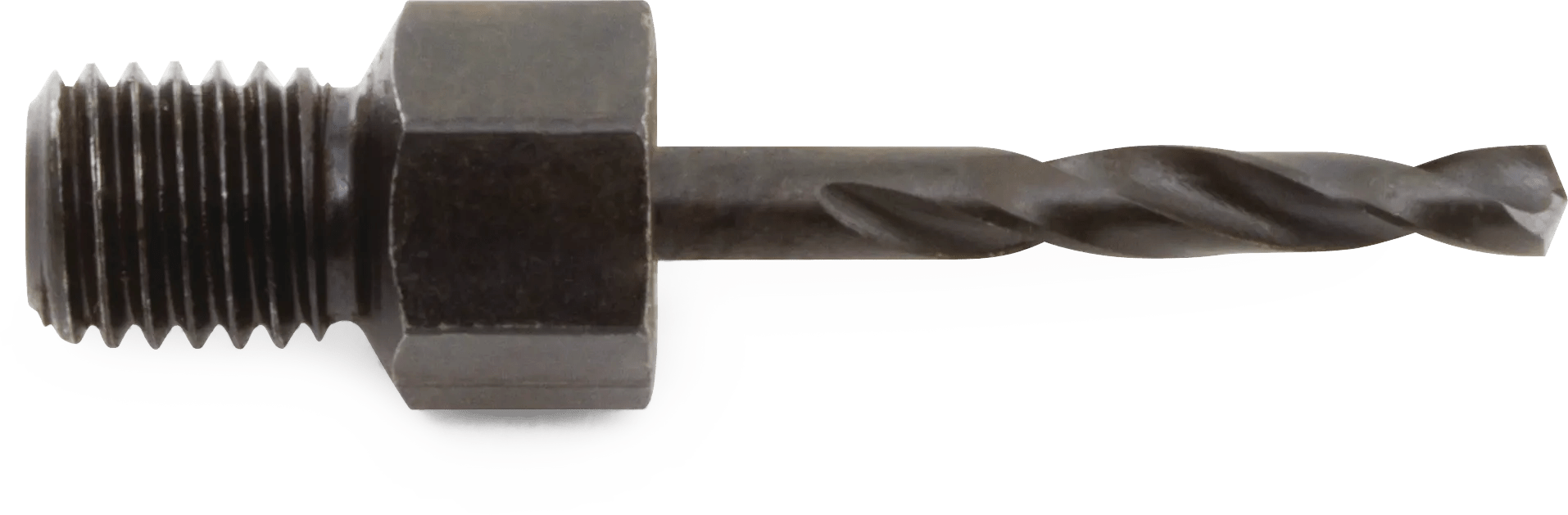 #40 x 1" Threaded Shank Short Drill Bit