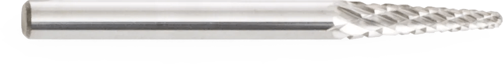 1/8 x 1/2 Ball Nose Cone End Bur