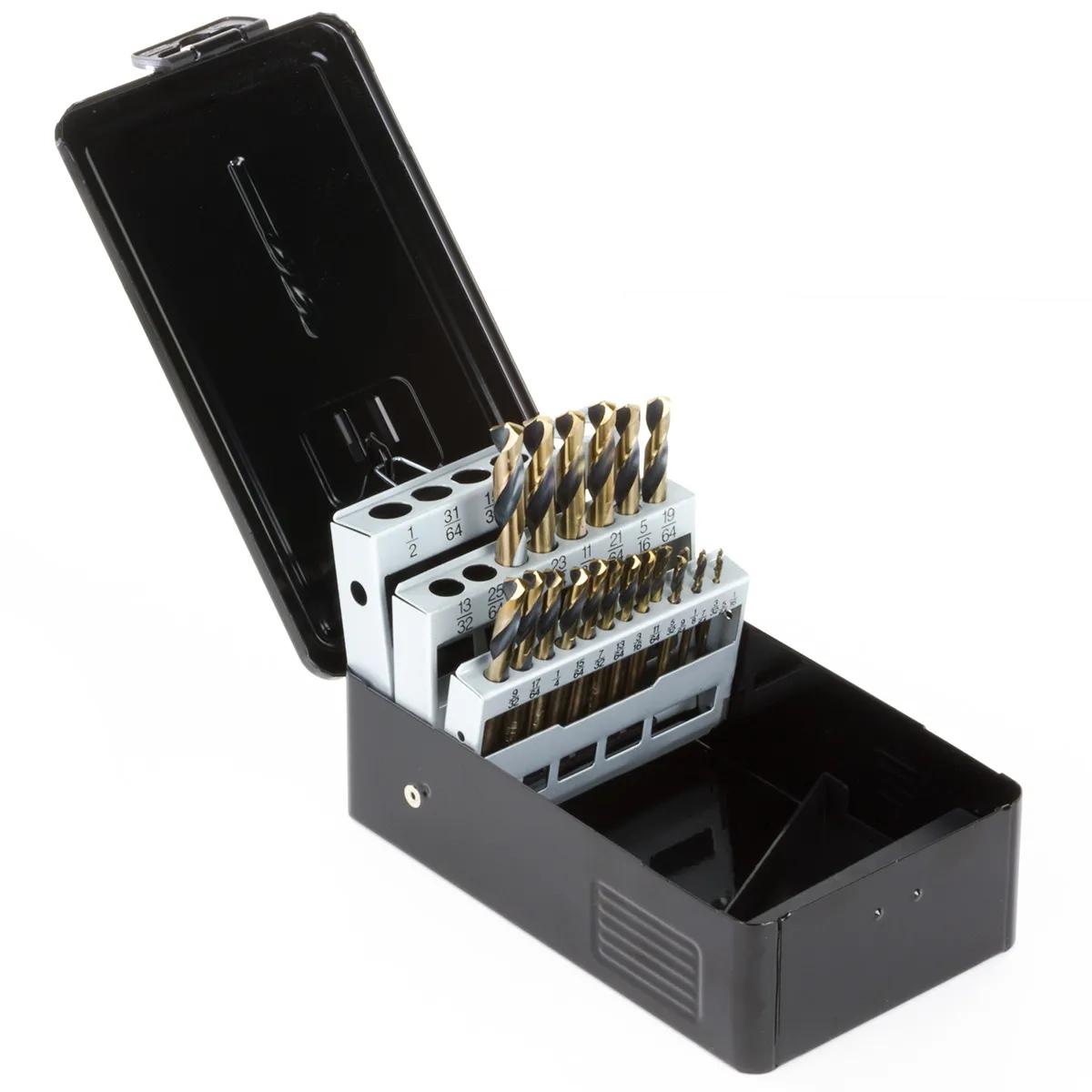 Super Primalloy® Stubby Drill Set (1/16" - 3/8")