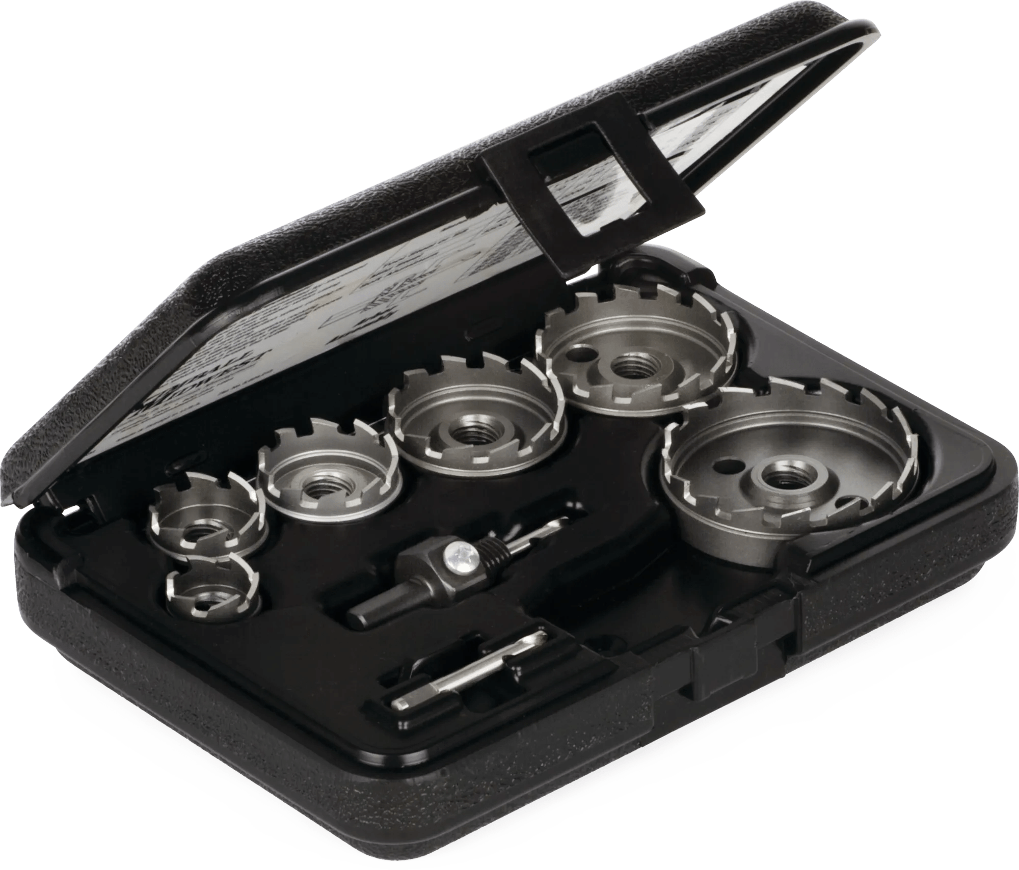 6 Piece Roto-Kut™ Sheet Metal Hole Cutter Set (7/8" - 2-1/2")