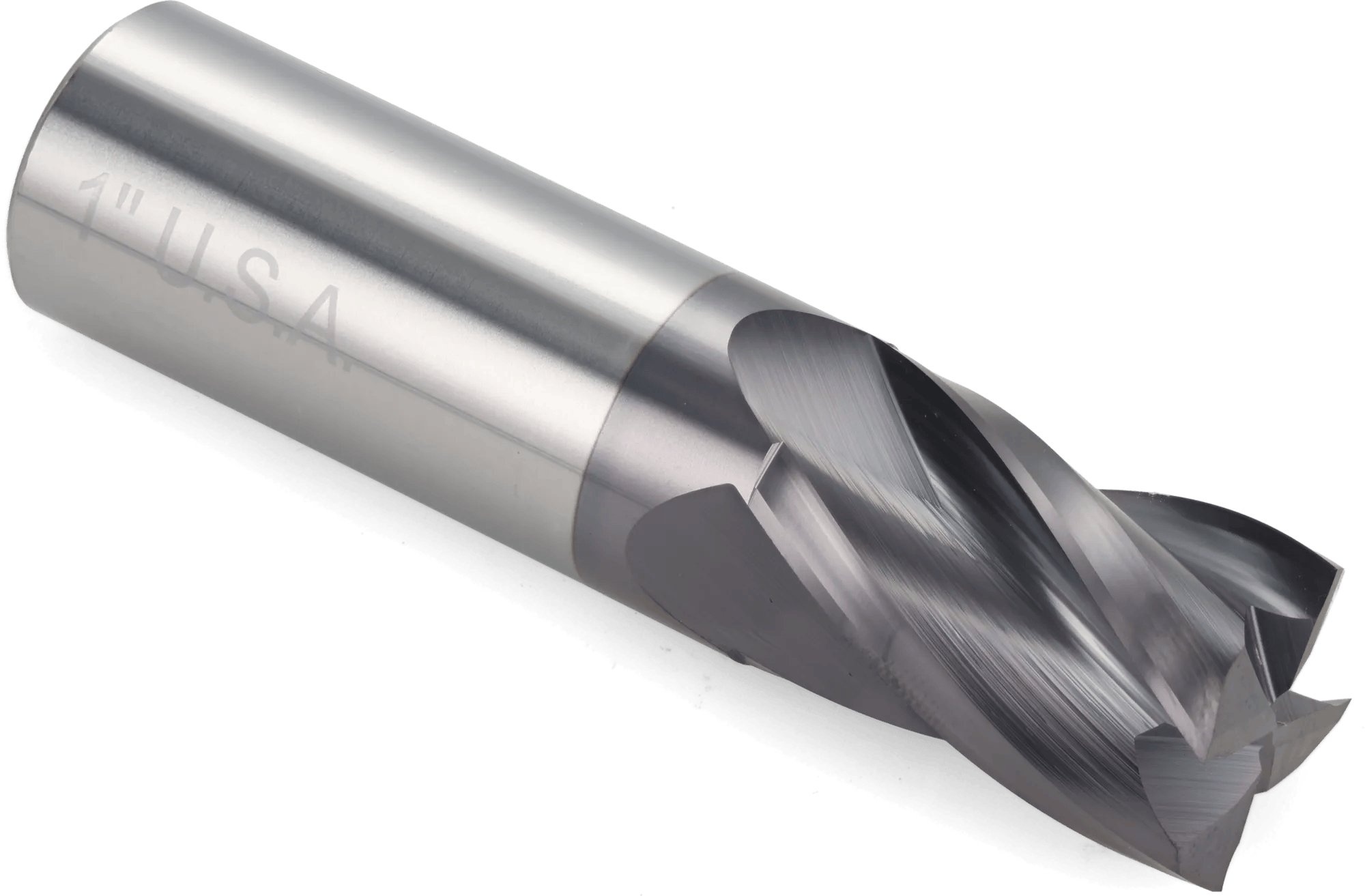 1" AlTiN Coated End Mill