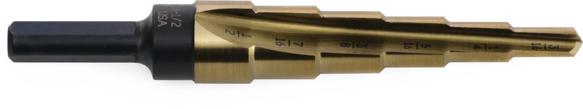 3/16" - 1/2" Ultra-Bit™ Step Drill Bit