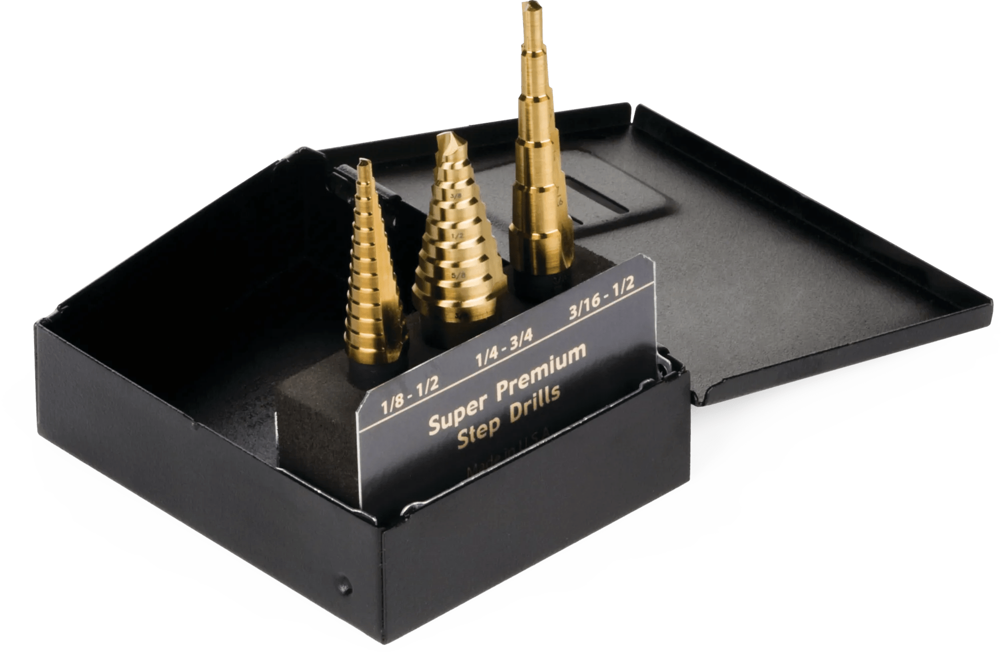 3 Piece Ultra-Bit™ Step Drill Sets