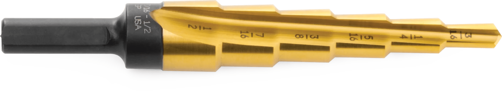 3/16" - 1/2" Ultra-Bit™ Step Drill Bit