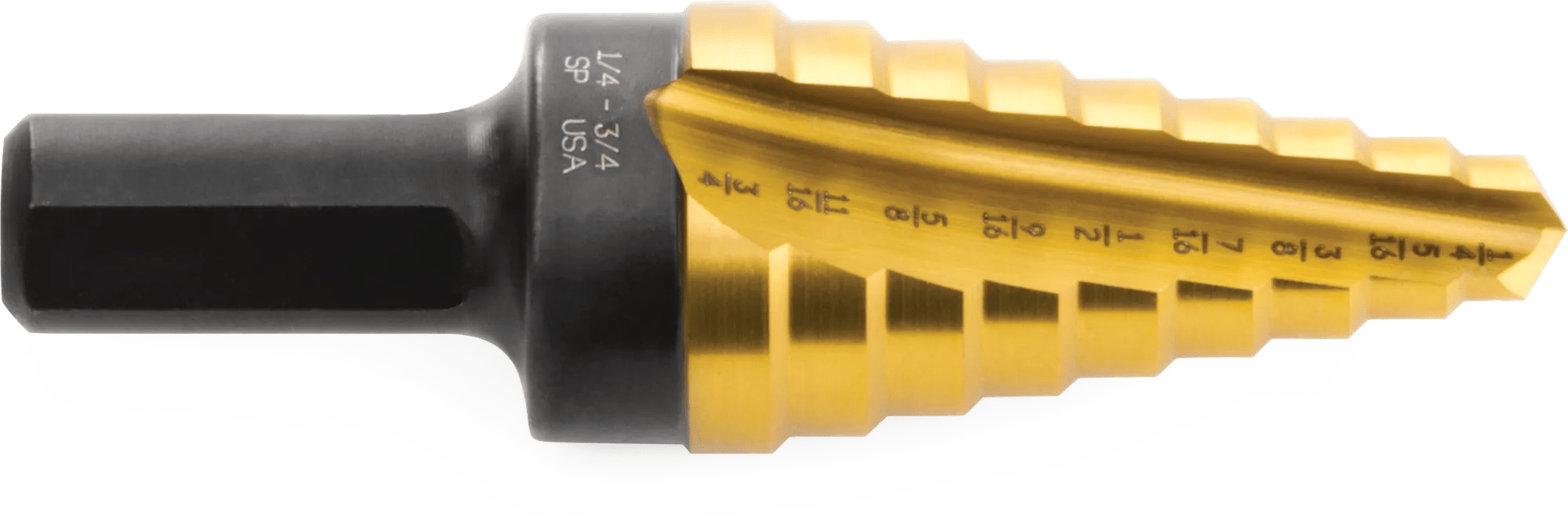 1/4" - 3/4" Ultra-Bit™ Step Drill Bit