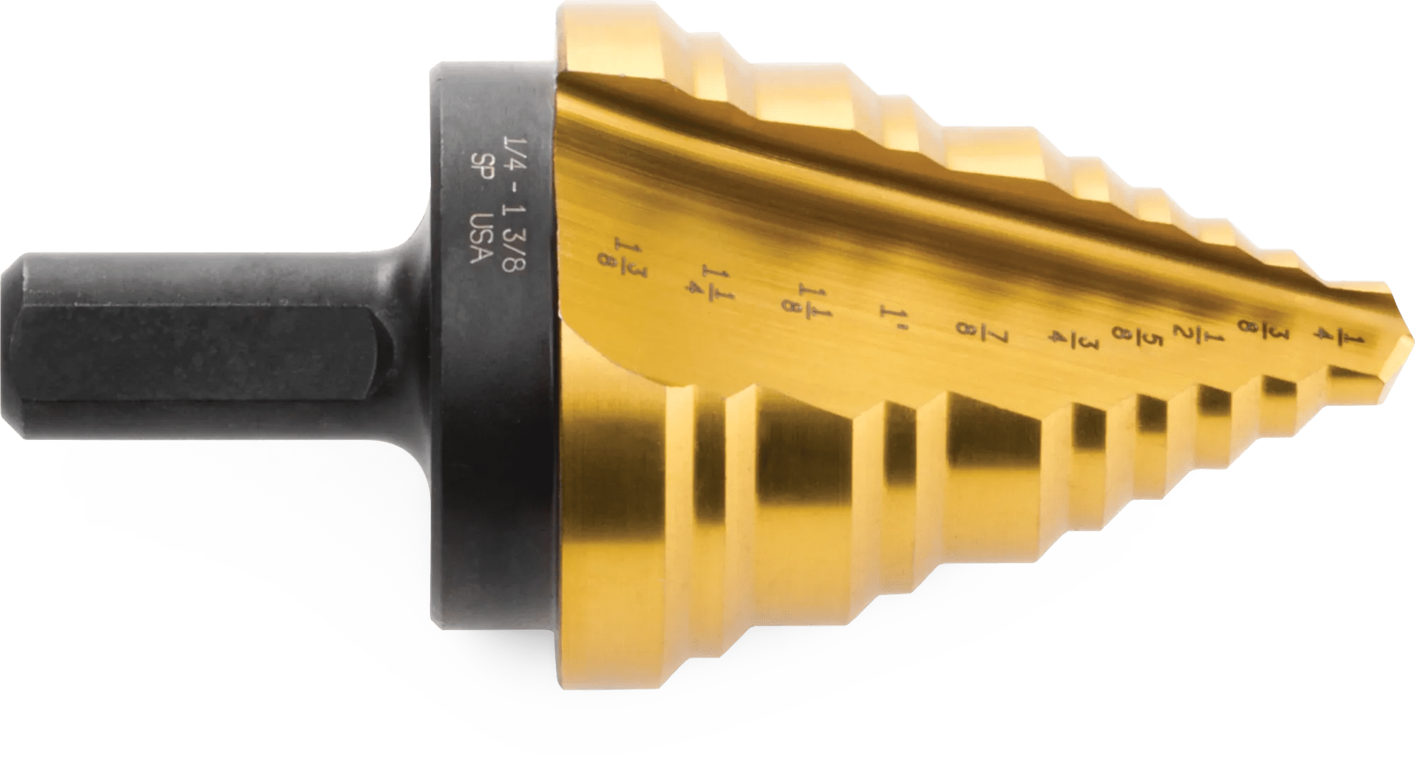1/4" - 1-3/8" Ultra-Bit™ Step Drill Bit
