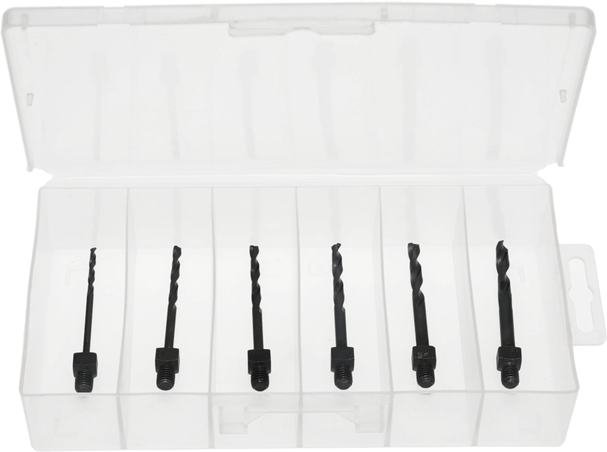 High Speed Steel Threaded Shank Long Drill Bit Set