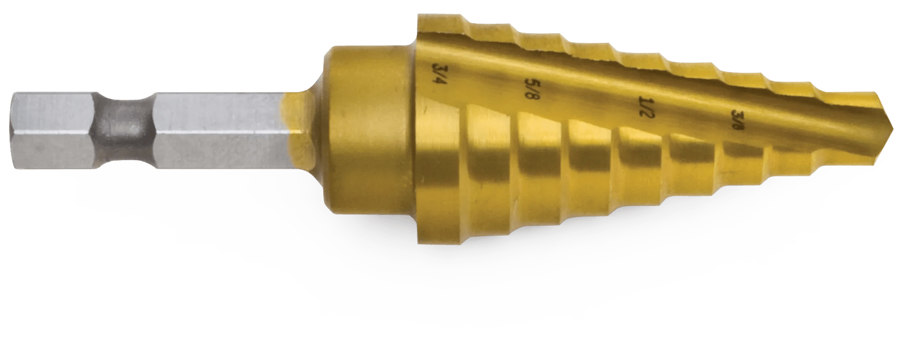 1/4" - 3/4" Ultra-Bit™ Quick Change Step Drill Bit
