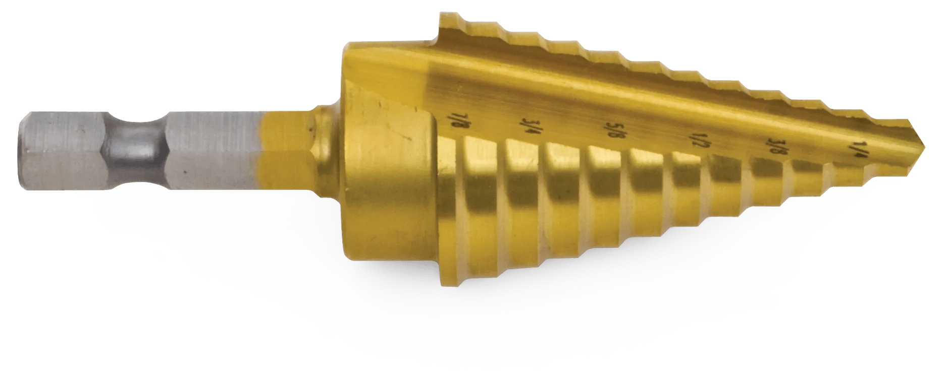 3/16" - 7/8" Ultra-Bit™ Quick Change Step Drill Bit