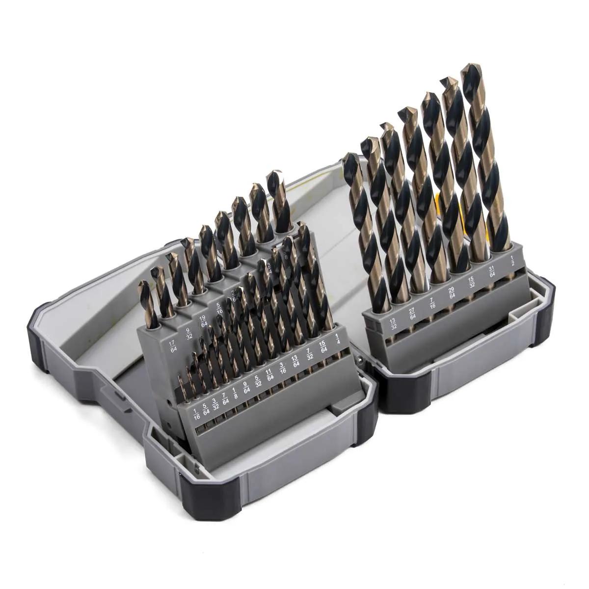 29 Piece Super Primalloy® Cobalt Heavy Duty Drill Set (1/16" - 1/2")
