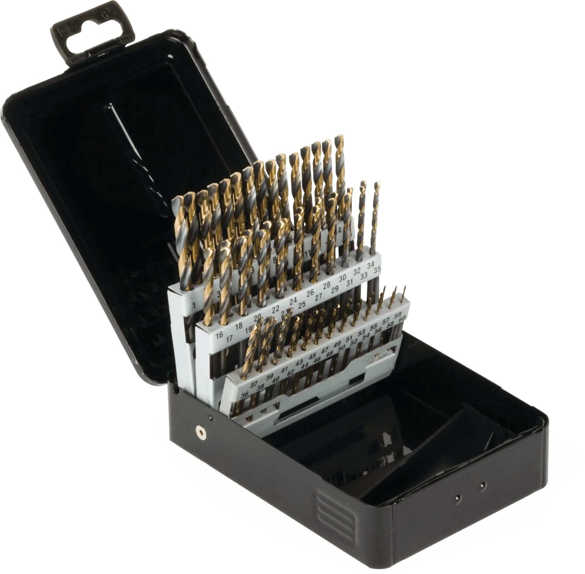 60 Piece Super Primalloy® Wire Drill Set (#1 - #60)