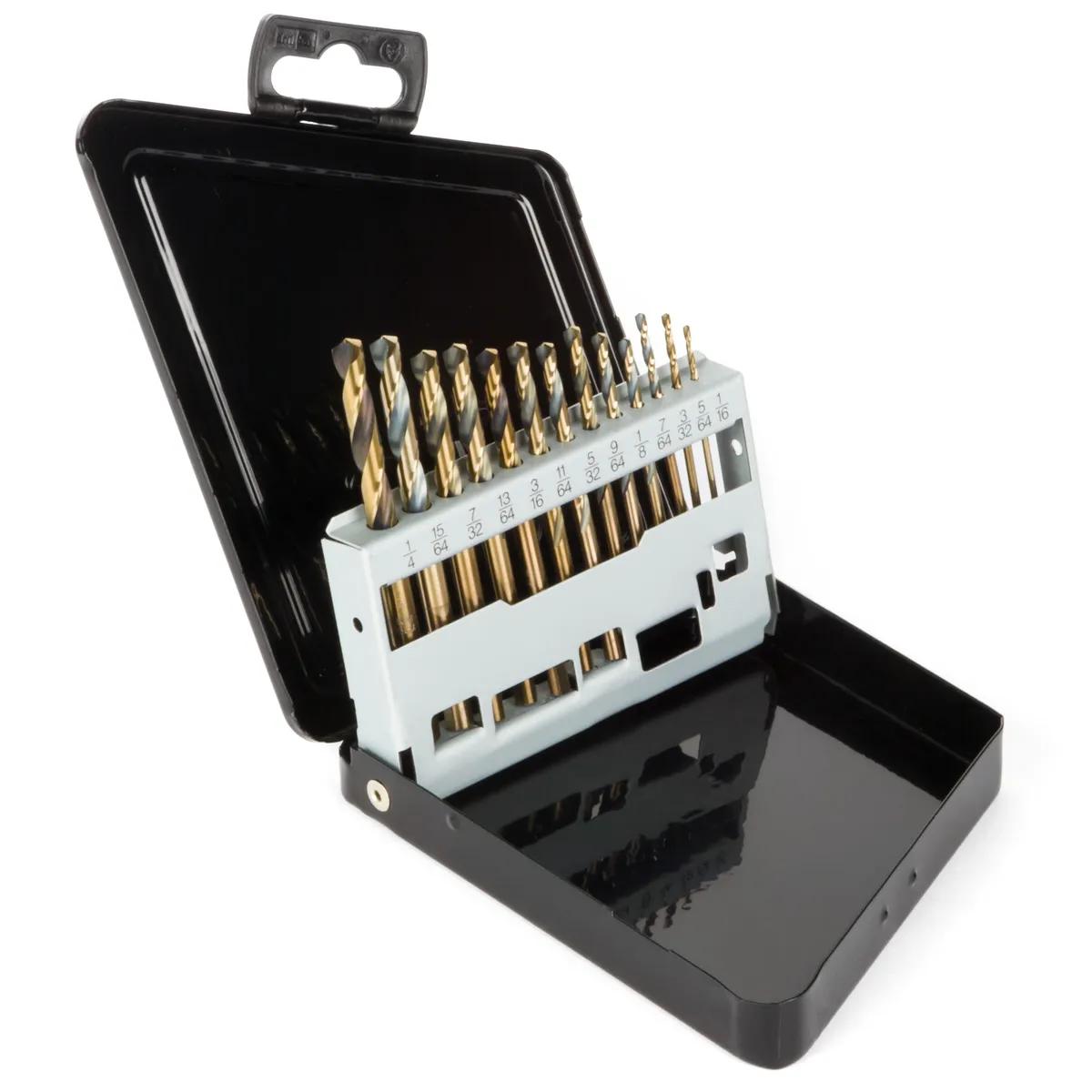 13 Piece Super Primalloy® Maintenance Length Drill Set (1/16" - 1/4")