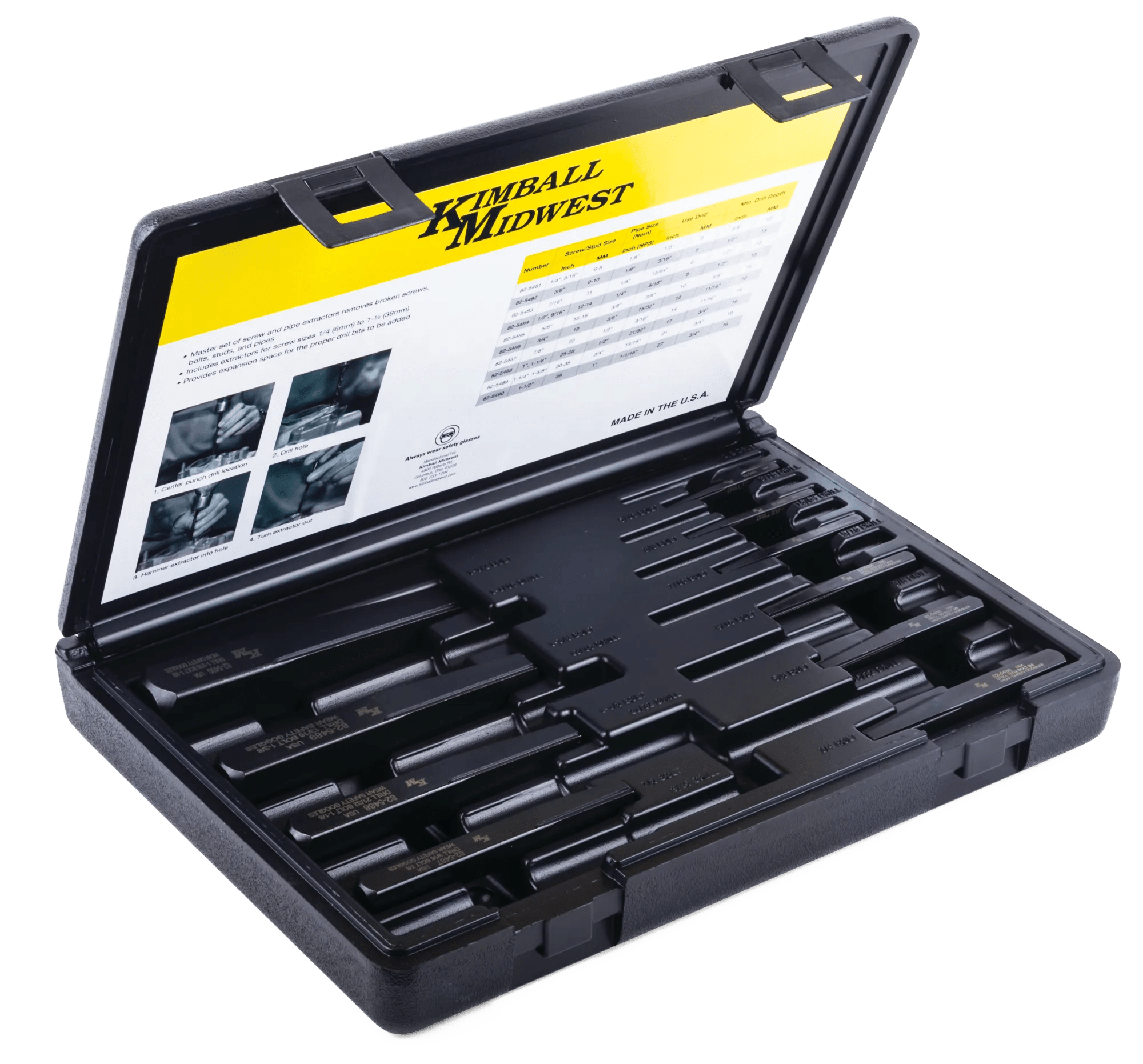 10 Piece Super Primalloy® Extractor Set