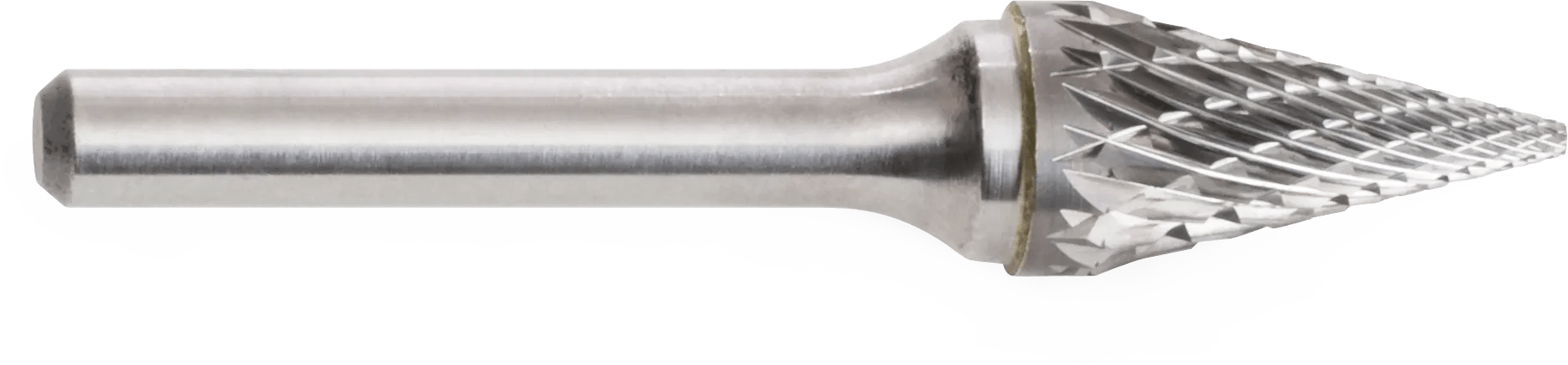 1/4" x 3/4" Cone End Tungsten Carbide Bur