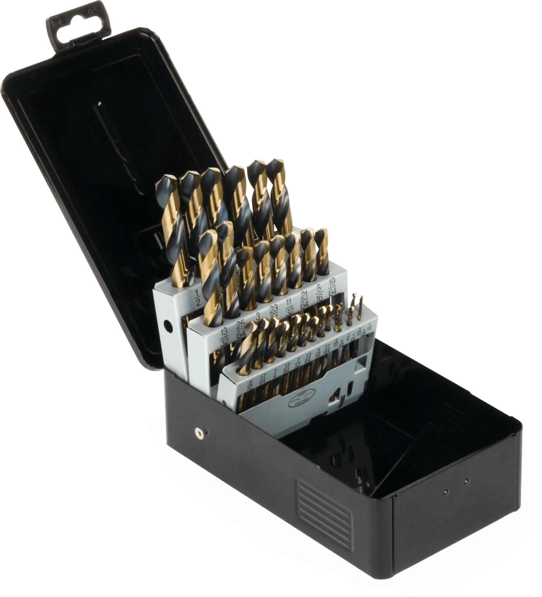 29 Piece Super Primalloy® 3/8" Shank Maintenance Length Drill Set (1/16" - 1/2")