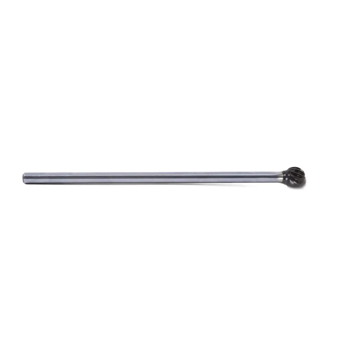 Black Maxx™ TiALN-Coated Burs w/ 6" Shank for Stainless Steel
