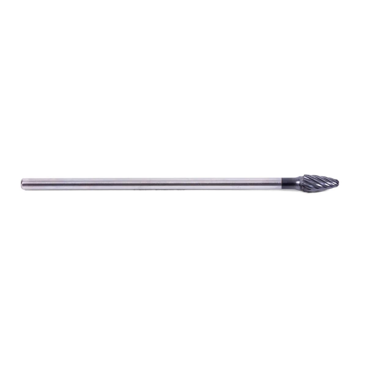 Black Maxx™ TiALN-Coated Burs w/ 6" Shank for Steel