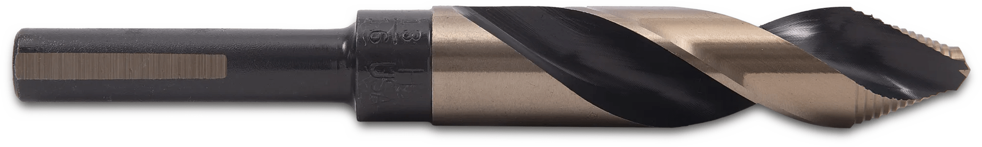 13/16" Super Primalloy® Ultra Step Jobber Length Drill Bit