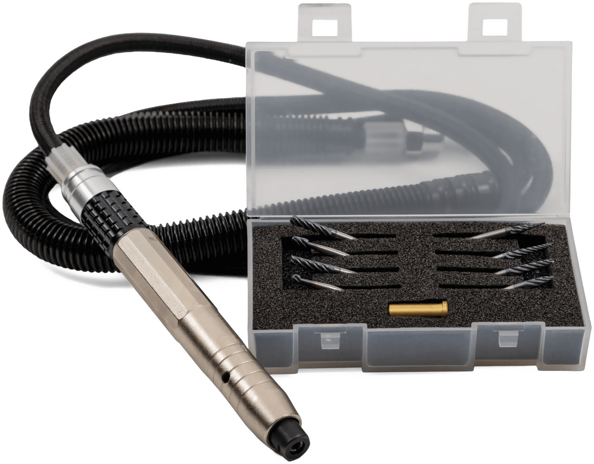 Pneumatic Pencil Grinder & Black Maxx™ Burs Bundle