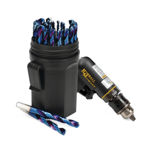 Super Primalloy® Edge Maintenance Length Drill Bits & High Powered Drill Bundle
