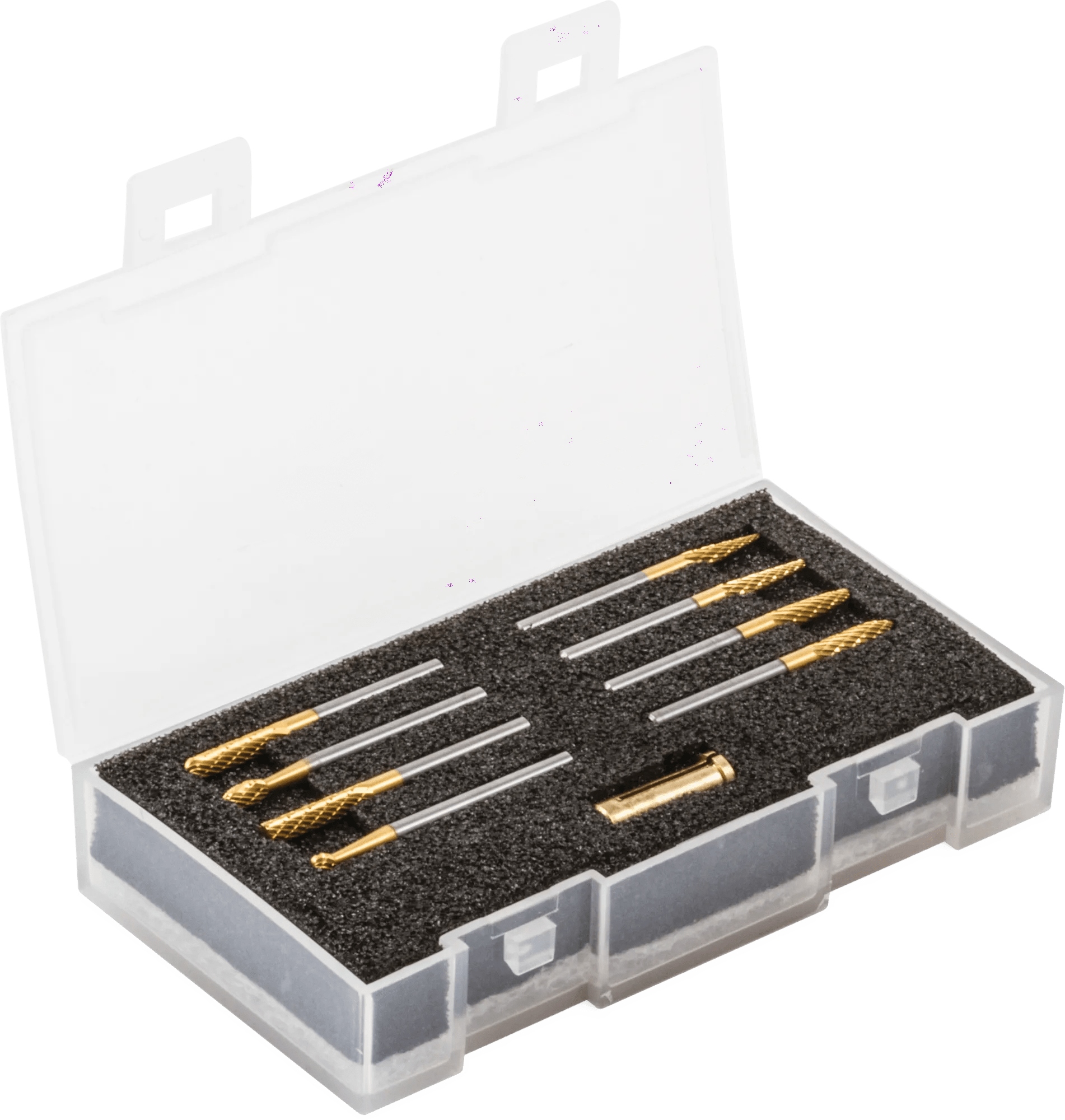 9 Piece TiN Coated Bur Kit