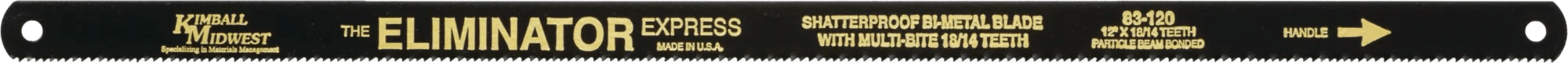 12" x 24/20 Teeth Eliminator Express Hacksaw Blade - 10 Pack
