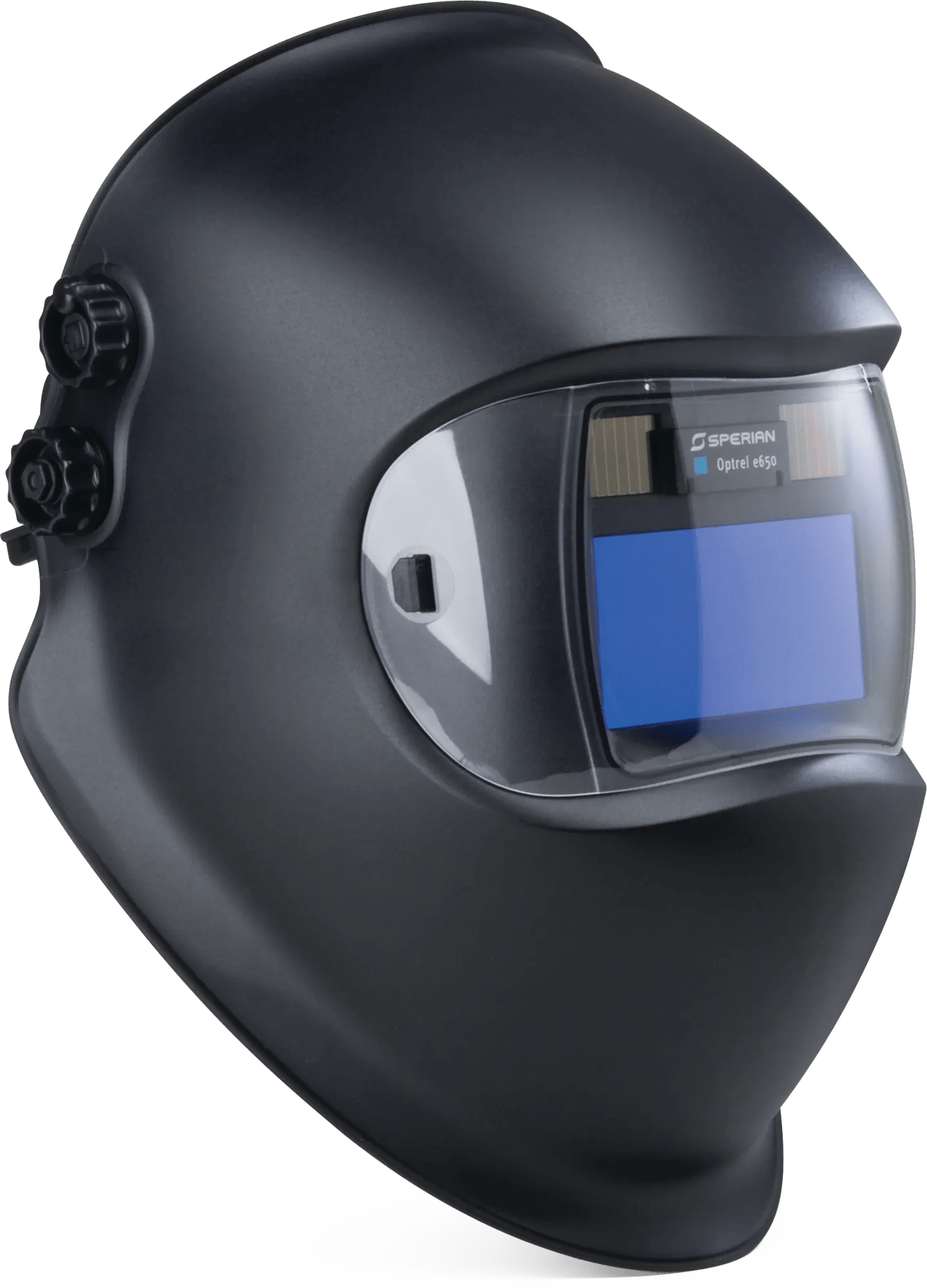 Solar-Powered Auto-Darkening Welding Helmet