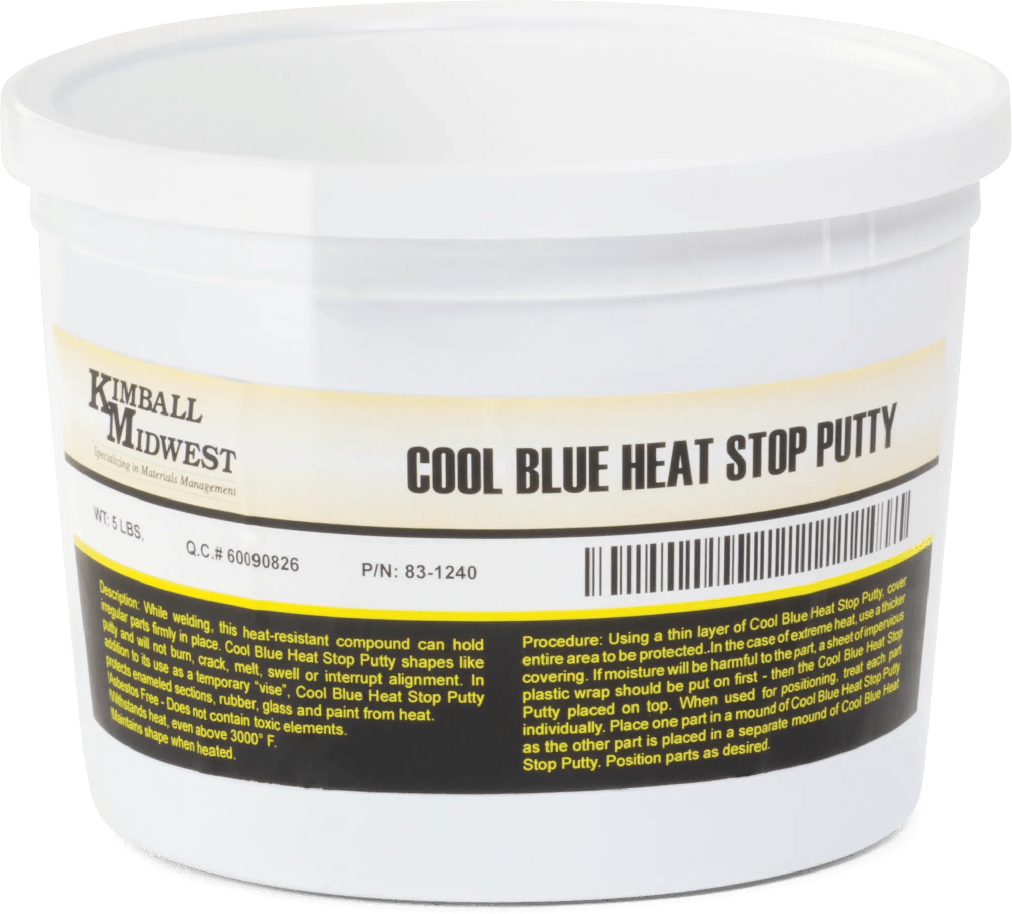 Cool Blue Heat Stop Putty - 5 Pack
