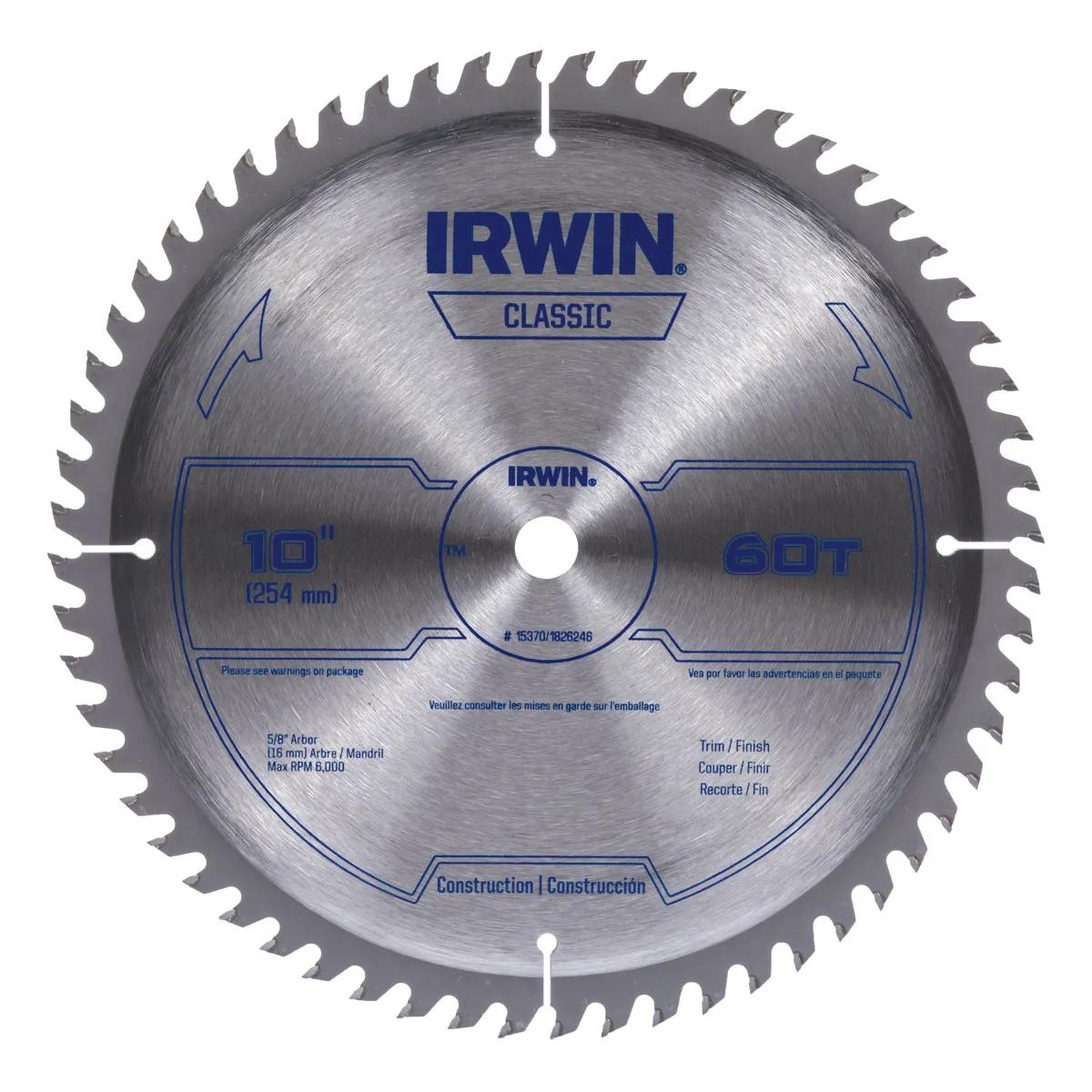 10 " x 5/8" Carbide Toothed Circular Saw Blade