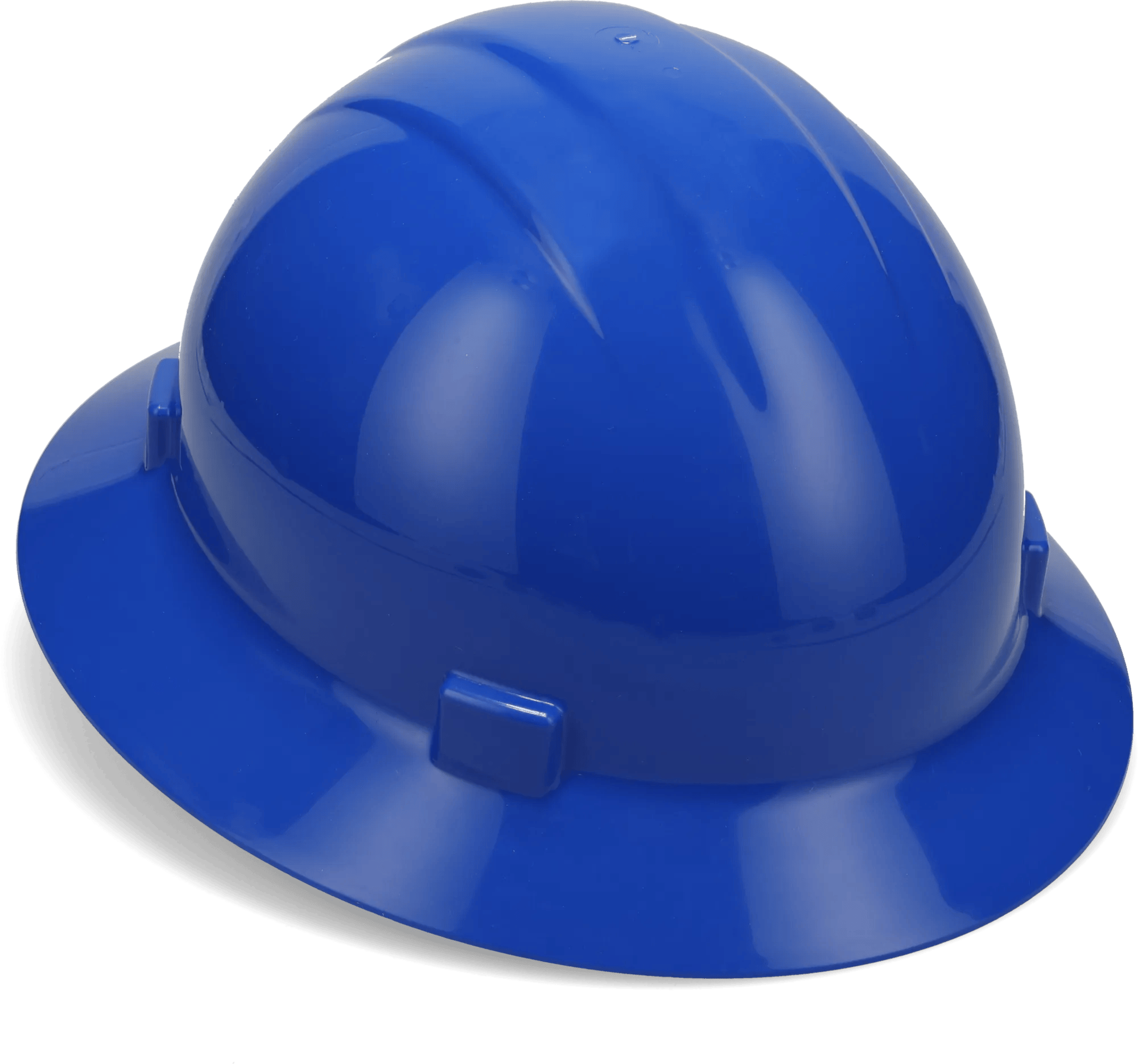 Blue Full Brim Hard Hat