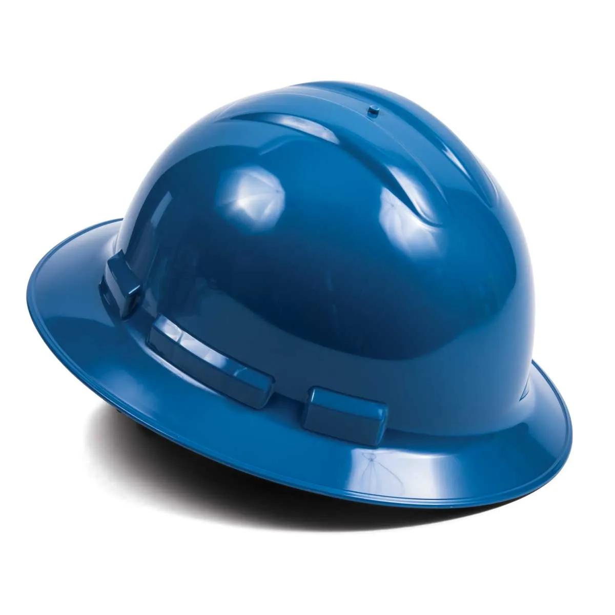 Blue Full Brim Hard Hat