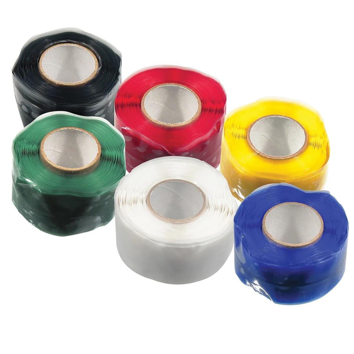 Kim-Wrap Sil/Fuse Self-Fusing Silicone Tape Standard Colors Set