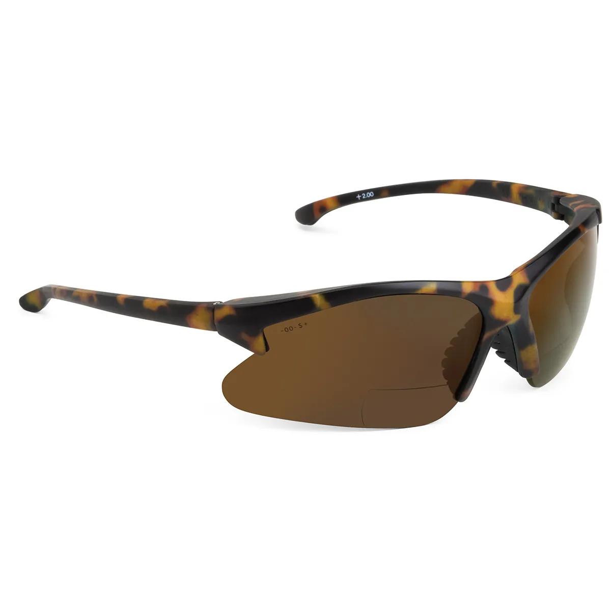 1.5 Diopter Brown Lens Bifocal Safety Glasses